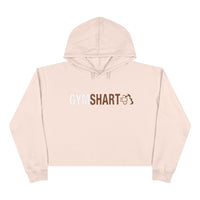 Gym Shart logo Crop Hoodie