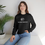 Balenci-Whata? Crewneck Sweatshirt