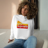 Nacho Supreme Women’s Crop Hoodie